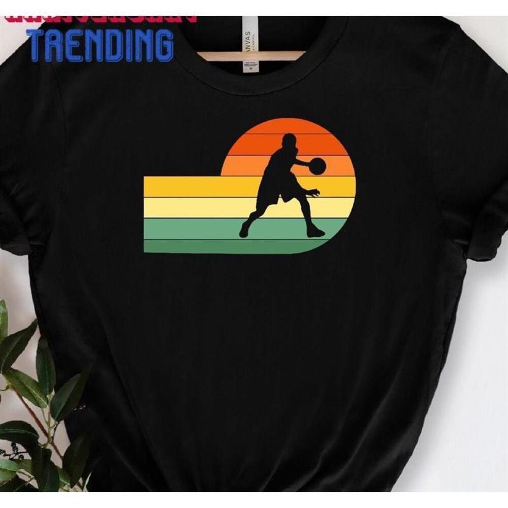 Retro Basketball Shirt   Tshirt   Unisex